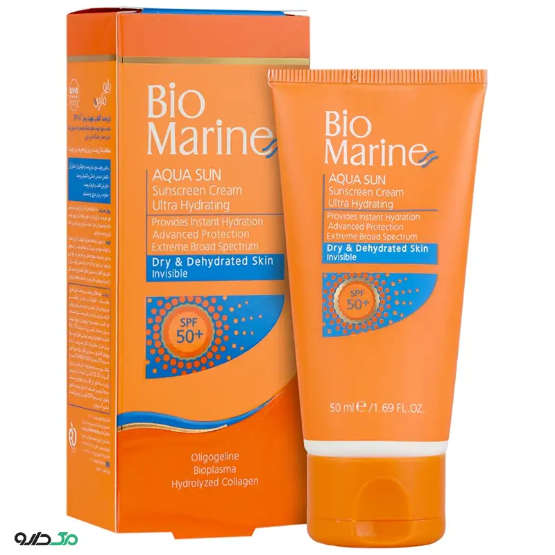 کرم ضد آفتاب رطوبت رسان بایومارین SPF50